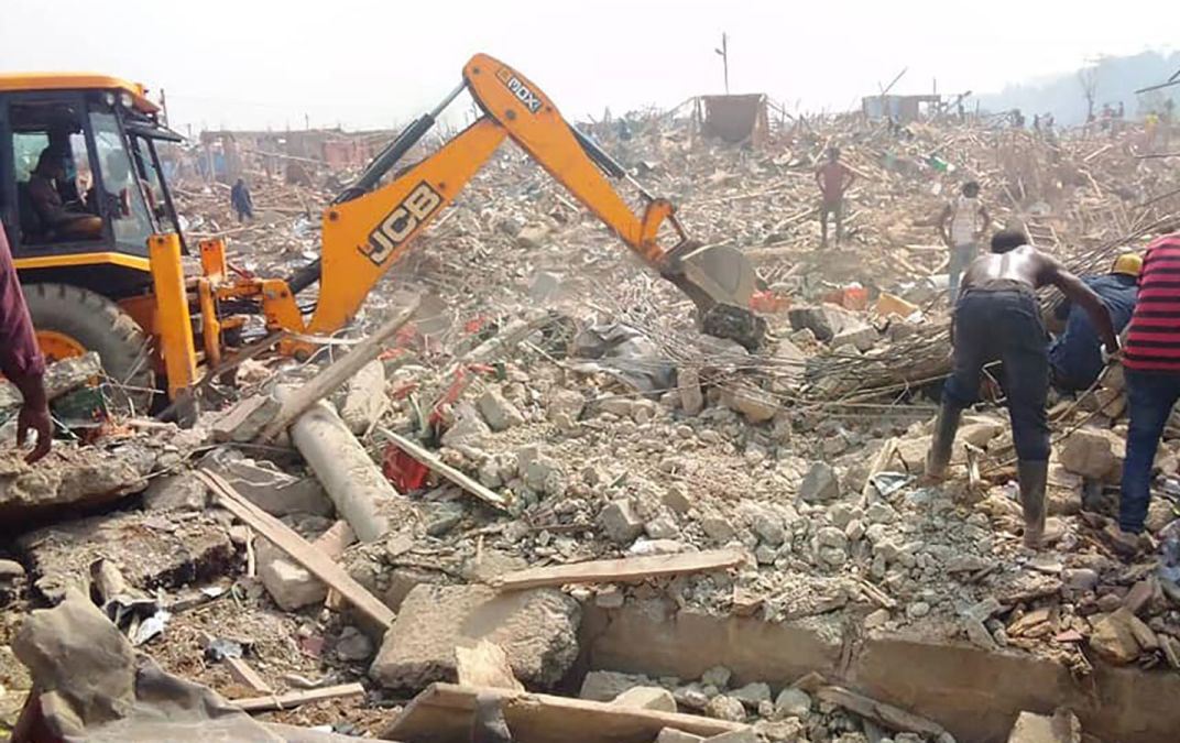 تەقینەوەیەک لە غانا روویدا و 17 کەس گیانیان لەدەستدا