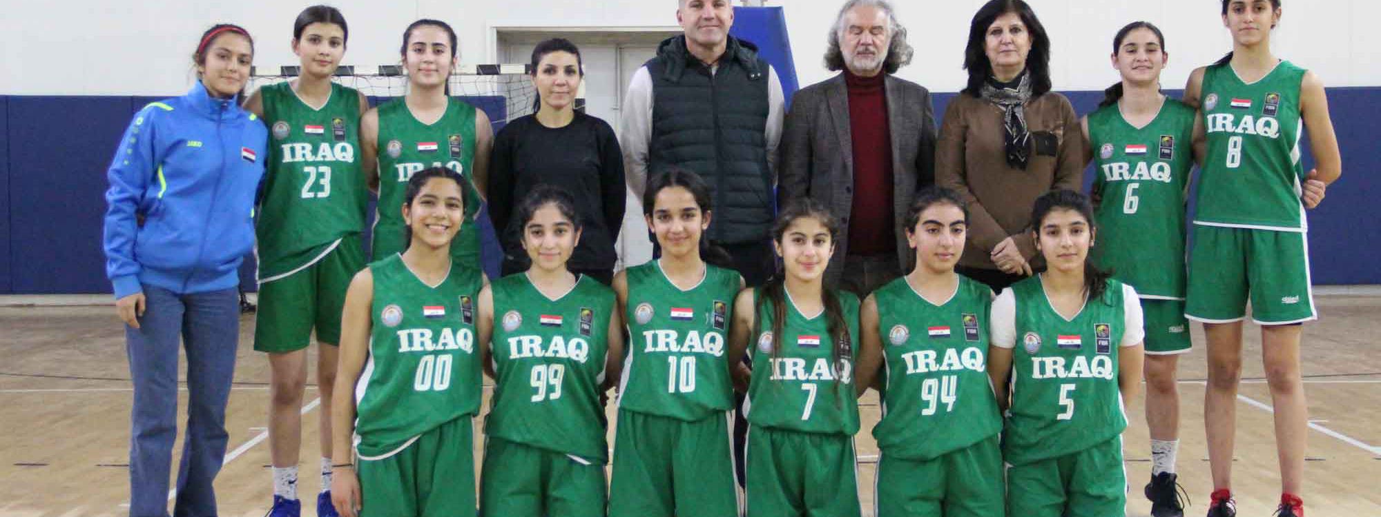 FOTO: 14-18 yaş Irak Kadın Basketbol Milli Takımı İstanbul’da
