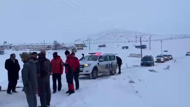 Erzurum'da çığ: 2 kişi hayatını kaybetti