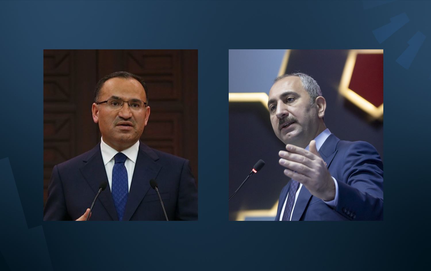 Abdulhamit Gül istifa etti, yerine Bekir Bozdağ atandı