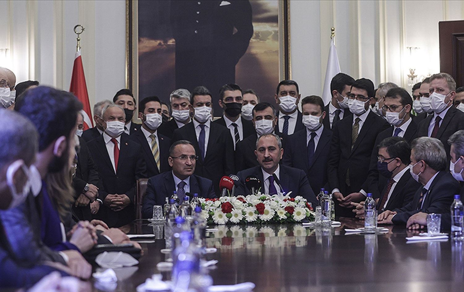 ANKARA - Adalet Bakanlığında devir teslim töreni yapıldı