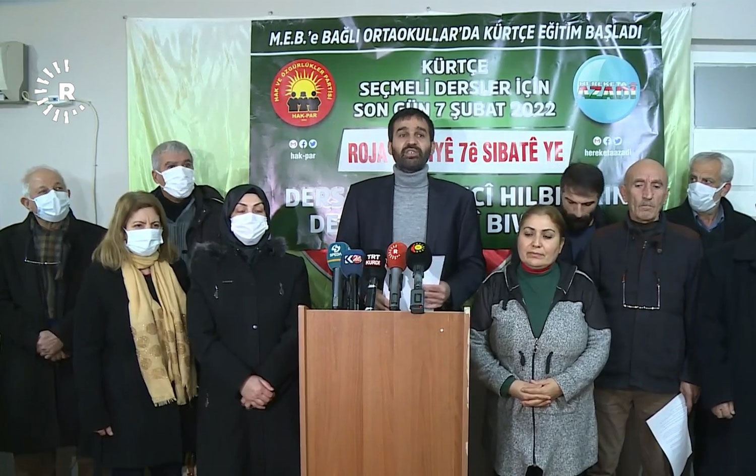 HAK-PAR û Hereketa Azadî:  Dersa Kurdî hilbijêrin