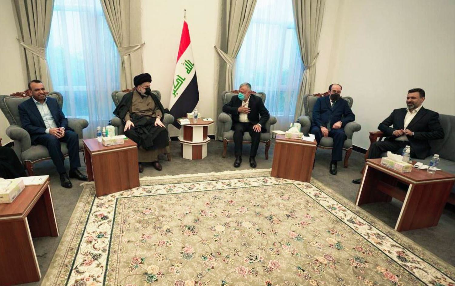 Sedir daxwaz dike Çarçoveya Hevahengiyê bê Malikî beşdarî hikûmetê bibe û Amirî red dike