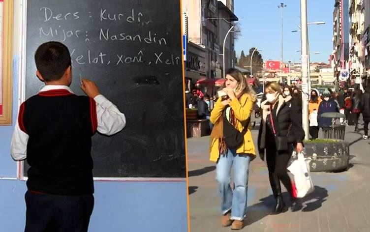 Nêrîna welatiyên Tirk li ser dersa bijarte ya Kurdî