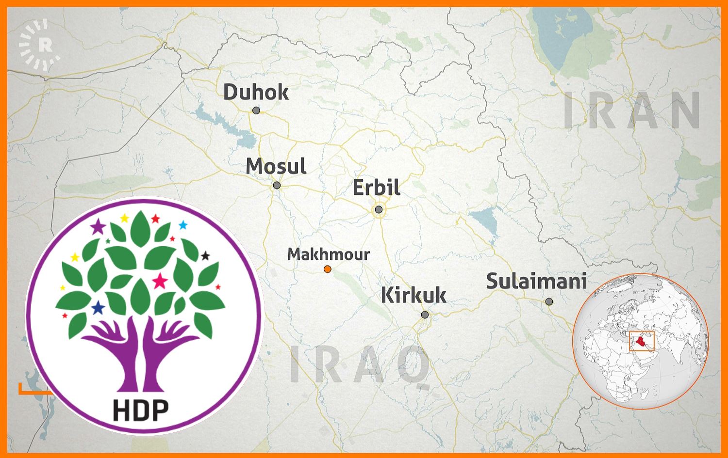 HDP’den Şengal, Mahmur ve Derik’teki bombardımanlara kınama