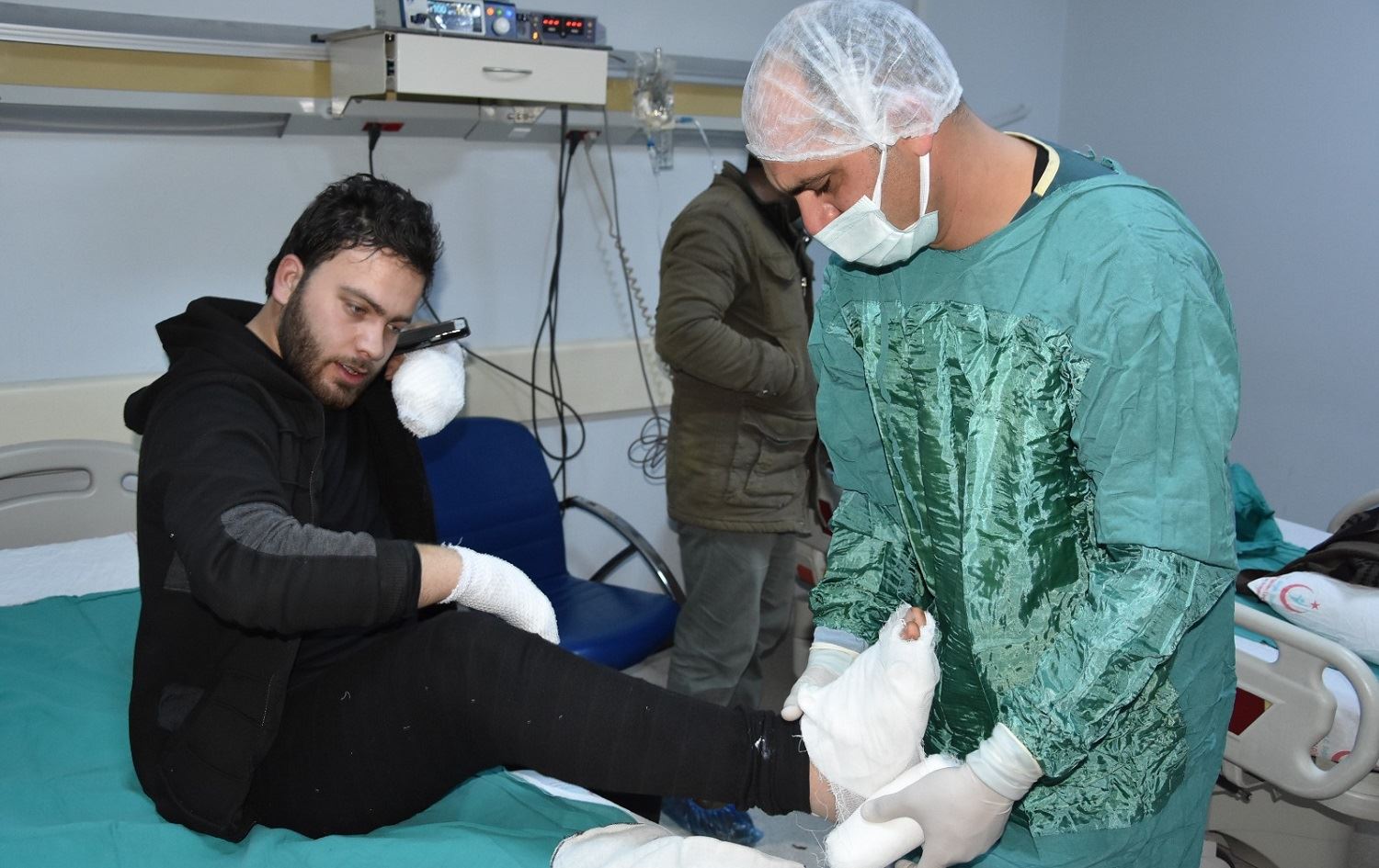 Wan: Koçberan ji sermayê dest, ling û tiliyên xwe ji dest dane