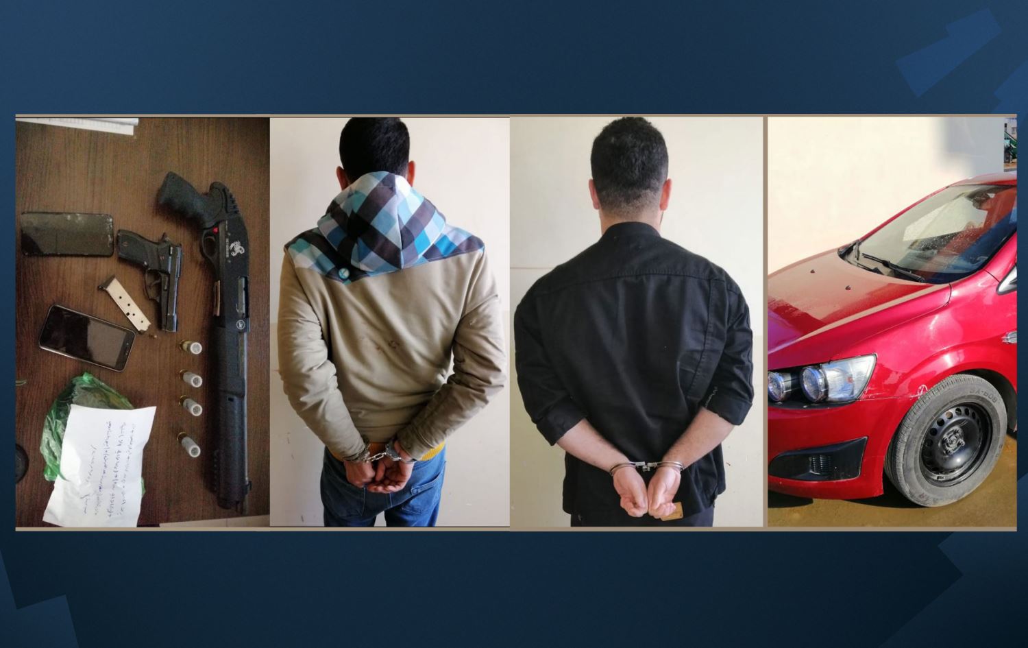 پۆلیسی سلێمانی دوو گەنج بە تۆمەتی تەقەکردن و هەڕەشەکردن دەستگیردەکات