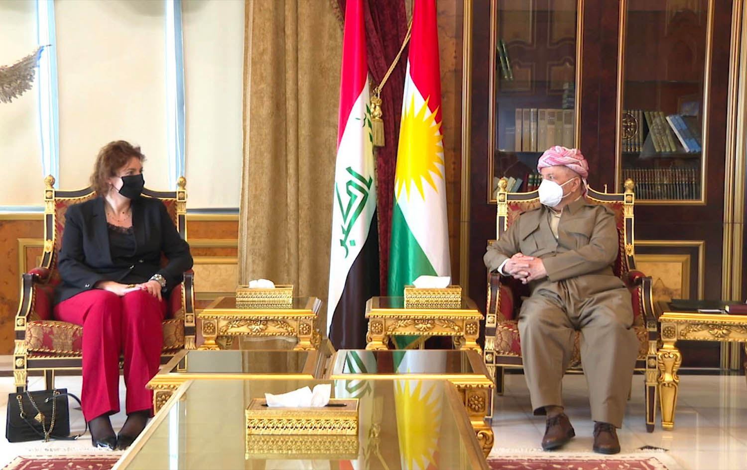 Serok Barzanî û Berpirsa Yekîtiya Ewropa rewşa siyasî ya Iraqê gotûbêj kirin