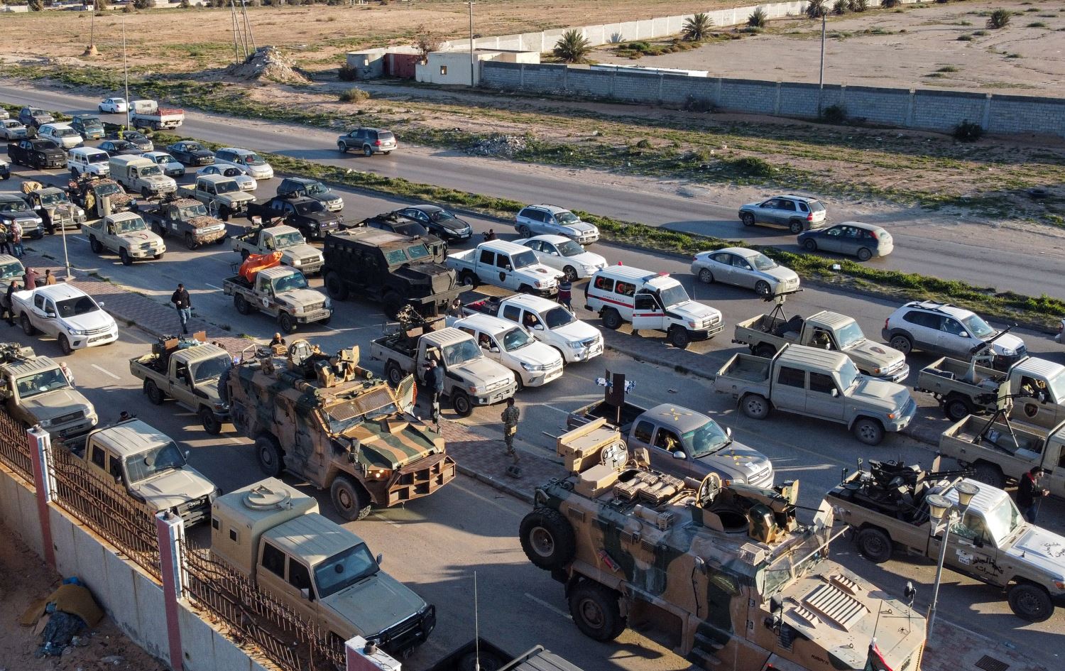 هێزێکی ئۆپەراسیۆنە هاوبەشەکانی لیبیا بۆ پاڵپشتی لە حکومەتی نیشتمانی گەیشتە تەرابلوس