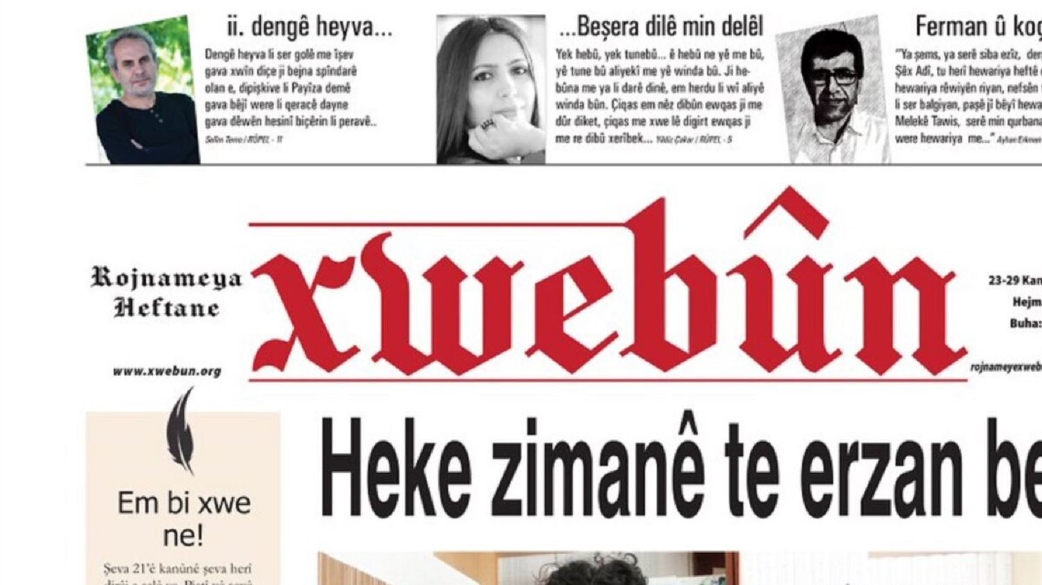 Dadgehê qedexeya li ser malpera 'Xwebûn'ê betal kir