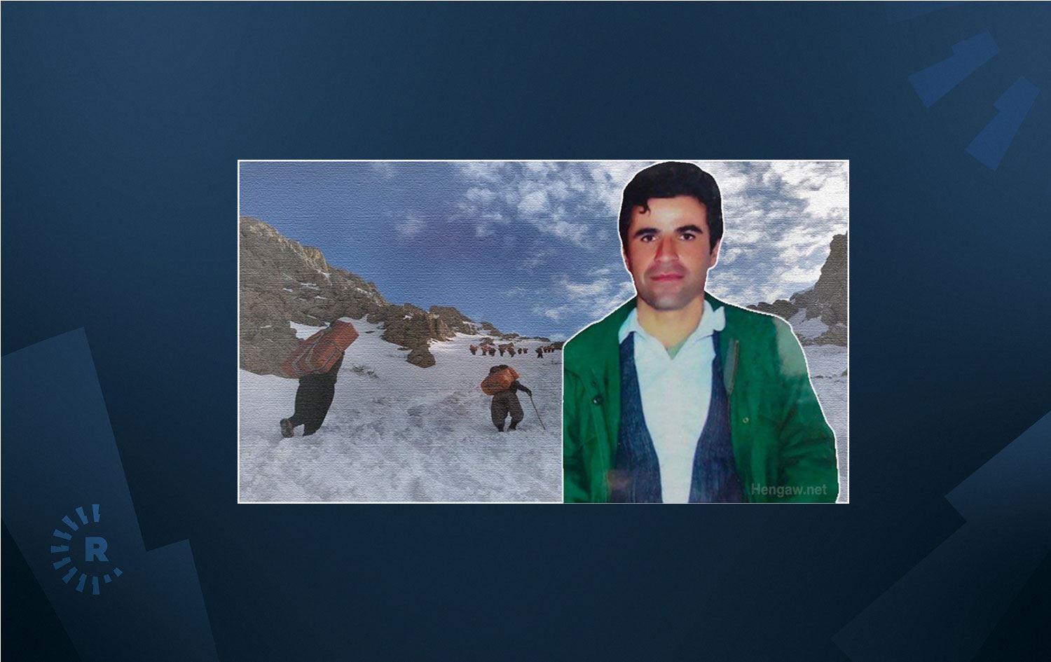 Yük taşıyan kolber, uçurumdan düşerek hayatını kaybetti