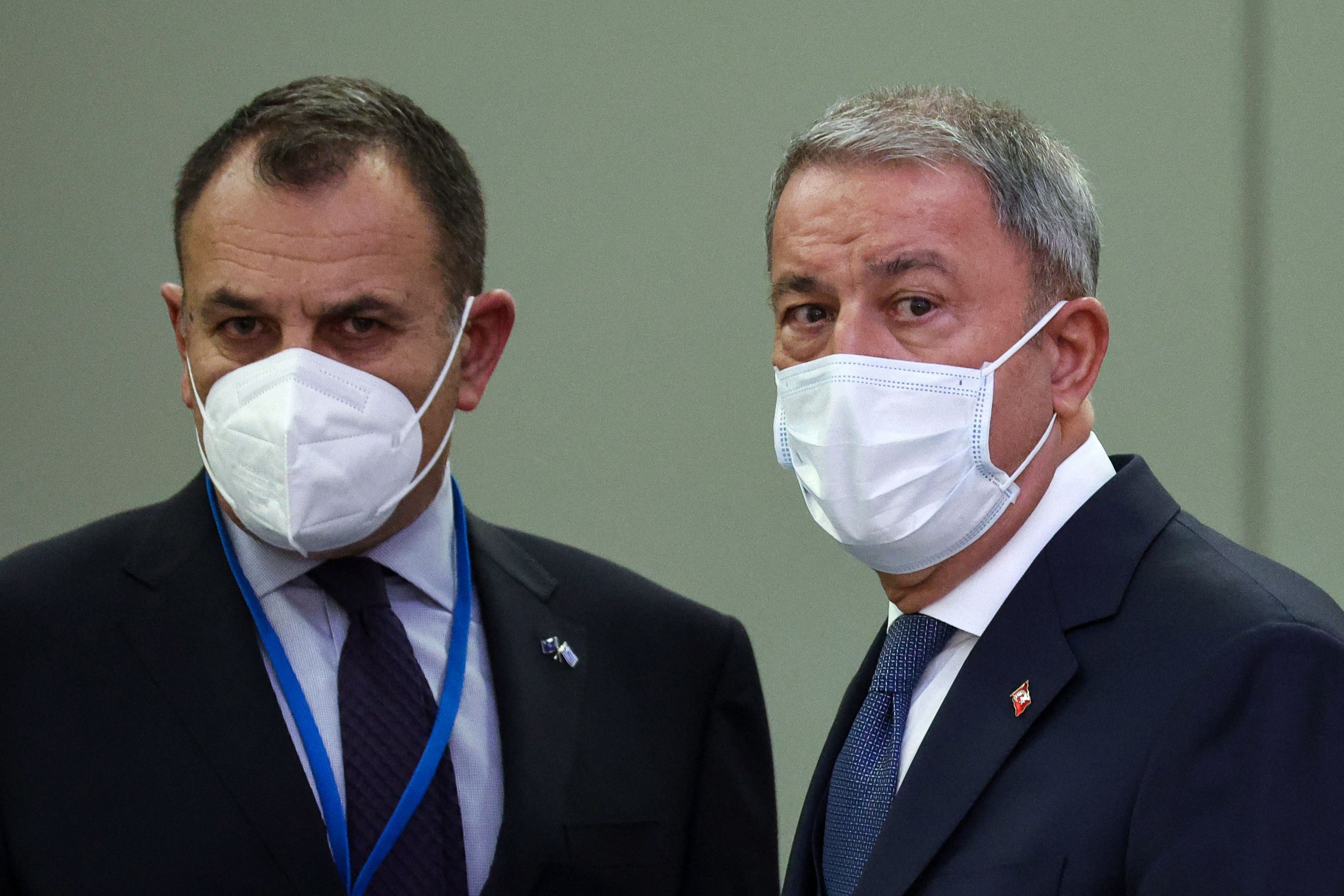 وەزیرانی بەرگریی تورکیا و یۆنان لە برۆکسل کۆبوونەوە