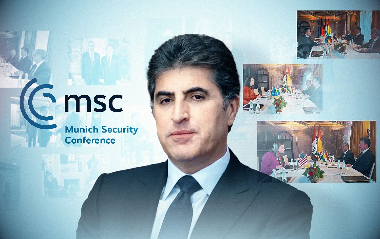 Neçirvan Barzani’nin Münih’teki yoğun diplomasi trafiği devam ediyor