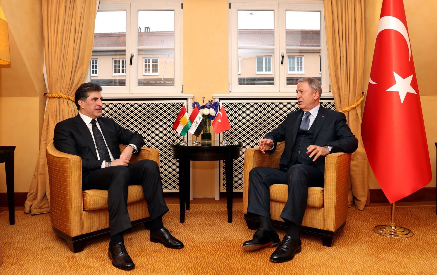 Başkan Neçirvan Barzani ile görüşmeye ilişkin Hulusi Akar’dan değerlendirme