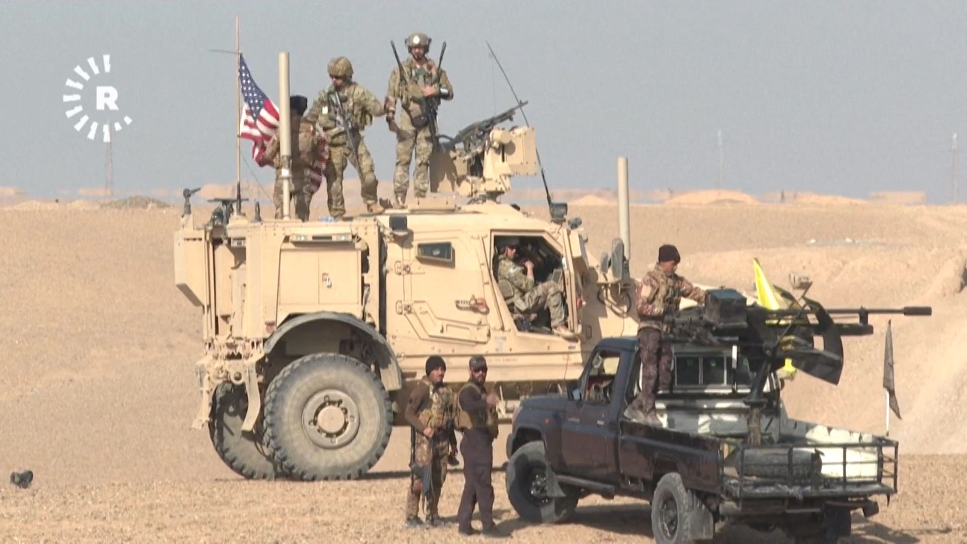 ABD Kuvvetleri ve DSG’den kritik bölgede ortak askeri tatbikat