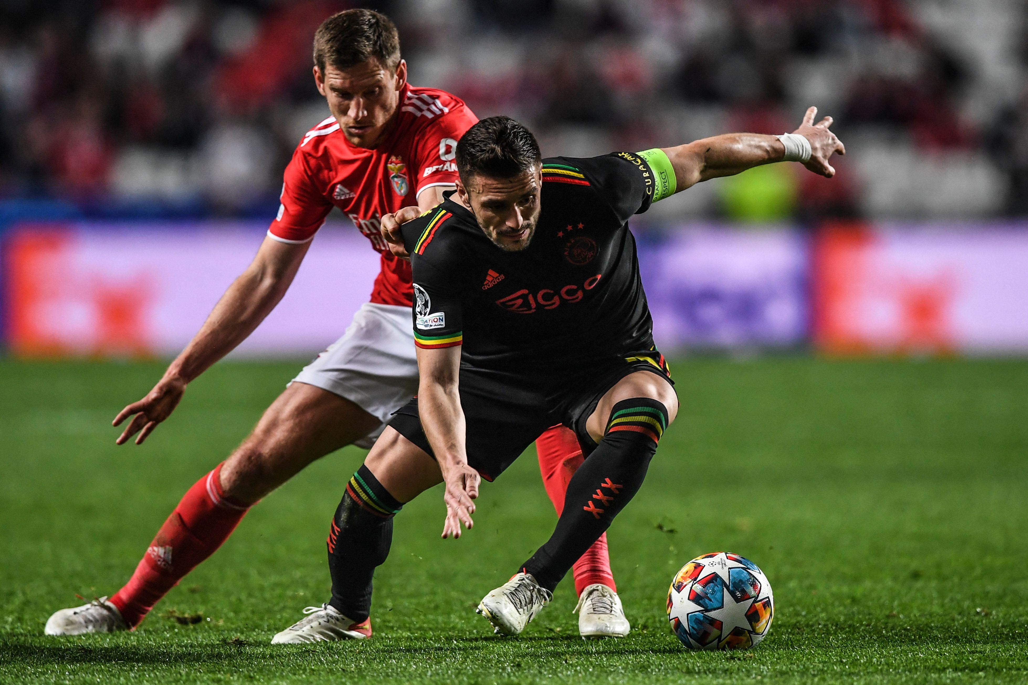 ڤیدیۆ؛ بینفیکا و ئایاکس یەکسانبوون