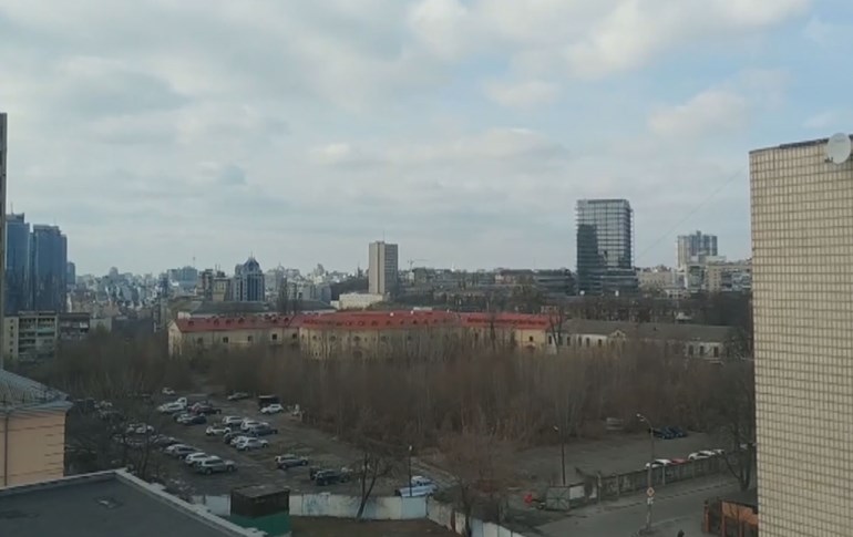 Kiev'de siren sesleri duyuldu