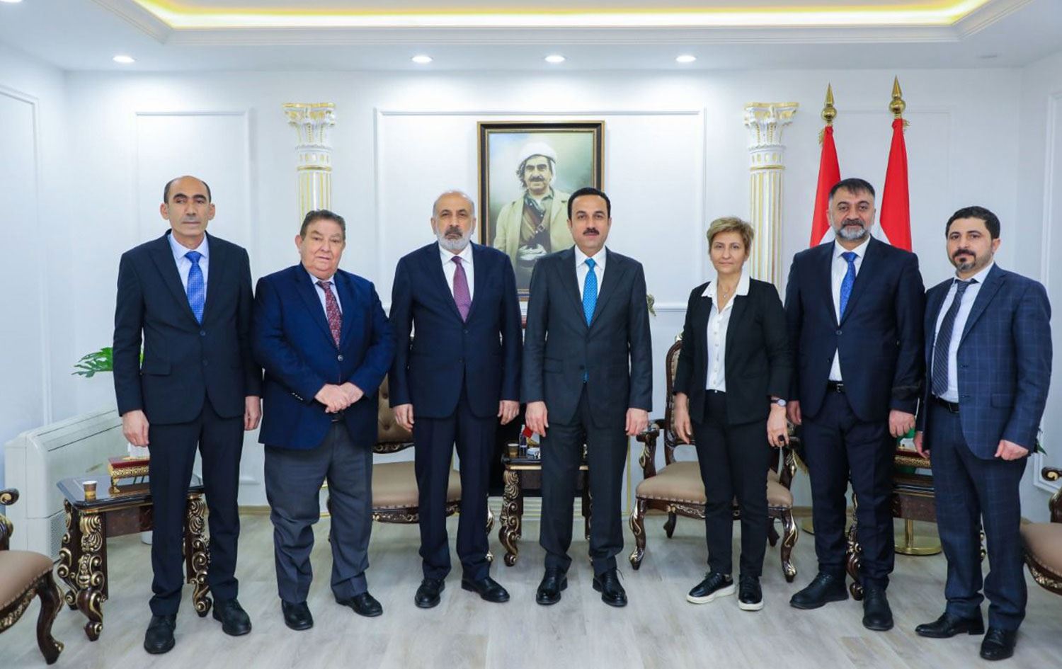 DTSO heyeti Mezopotamya Turizm ve Gastronomi Fuarı için Erbil’e geldi