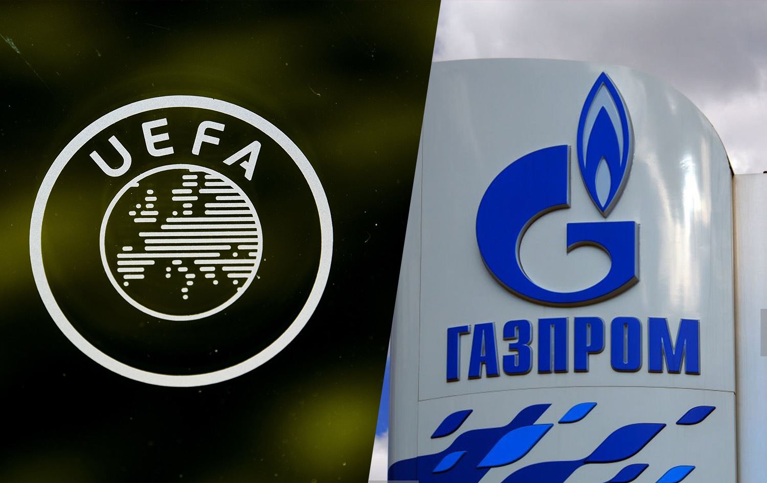 یوفا گرێبەستەکەی لەگەڵ کۆمپانیا گازپرۆم هەڵوەشاندەوە