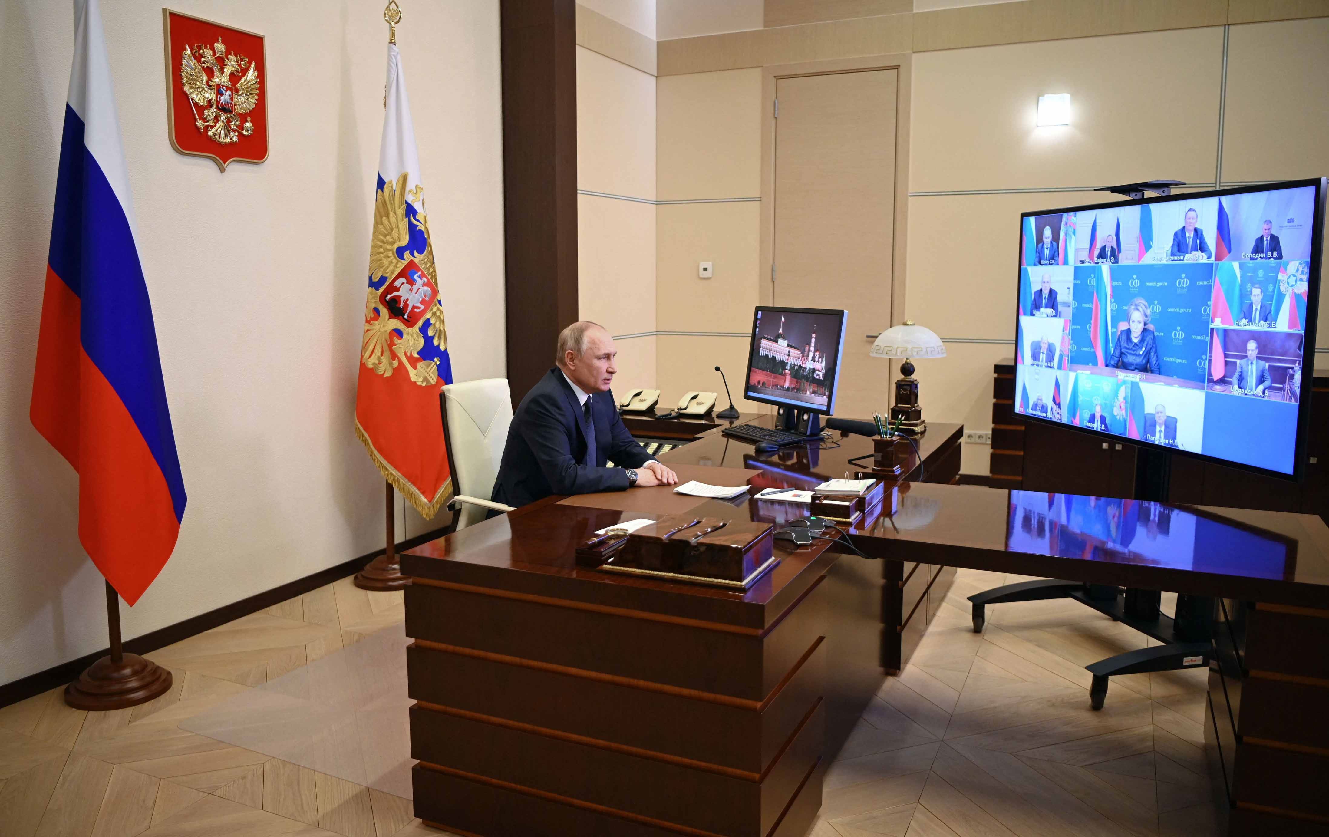 پووتین: بەرەوپێشچوونە سەربازییەکانمان لە ئۆکراینا بەپێی پلان دەڕۆن