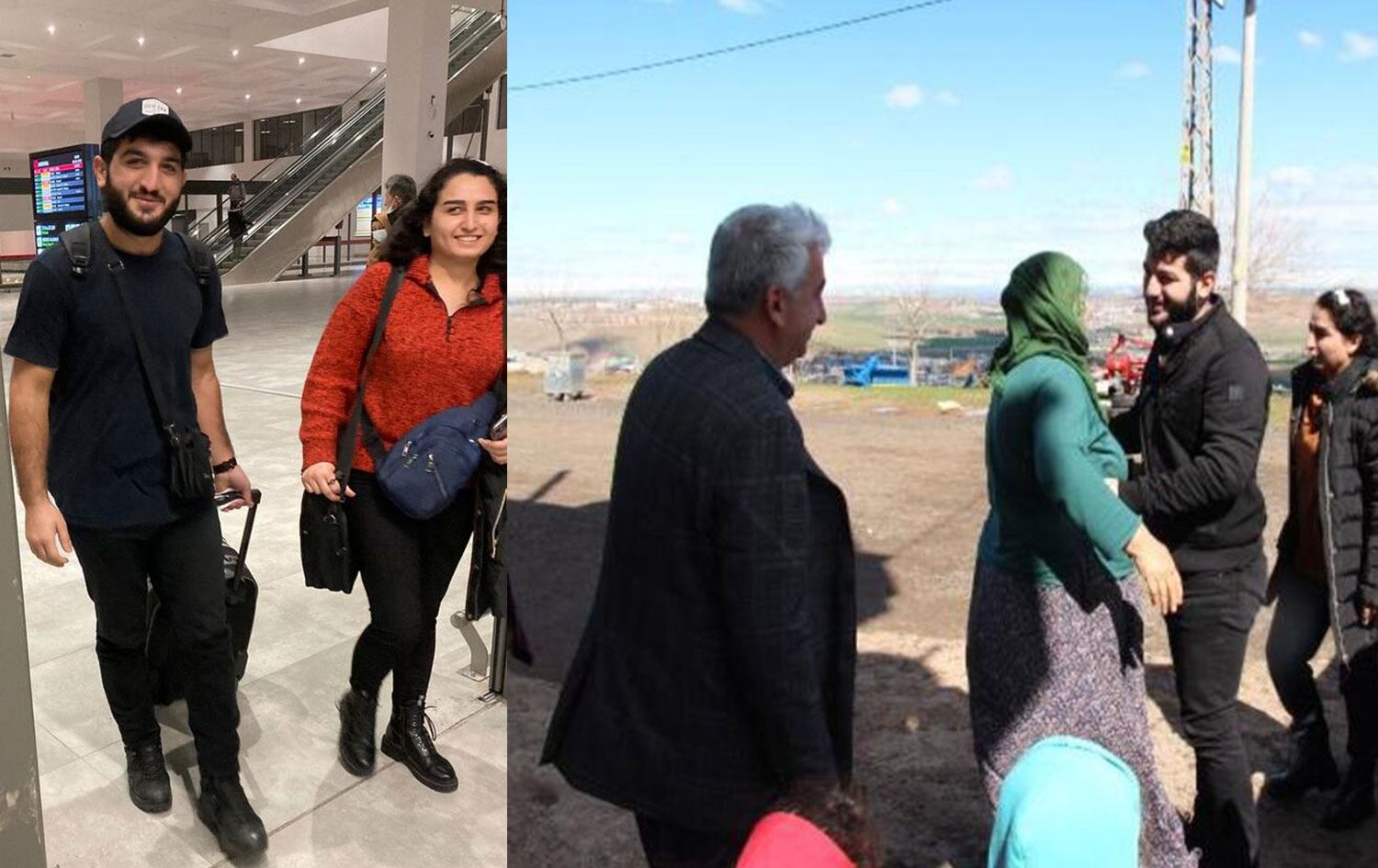 Ukrayna'dan tahliye edilen Diyarbakırlı kardeşler ailelerine kavuştu