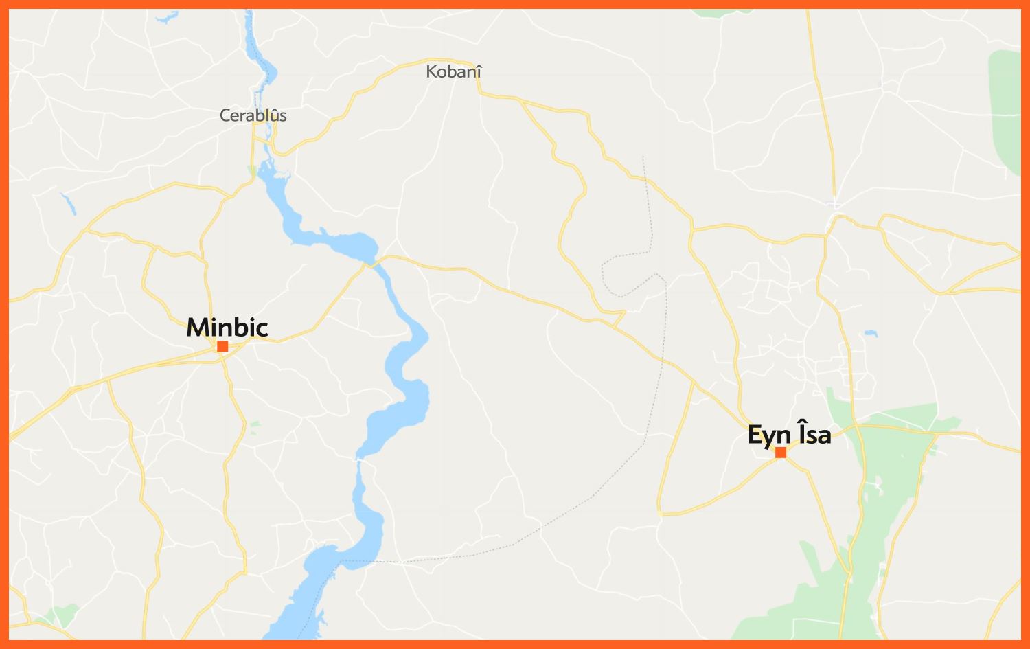 HSDê li ser Minbic û Eyn Îsa hişyarî da