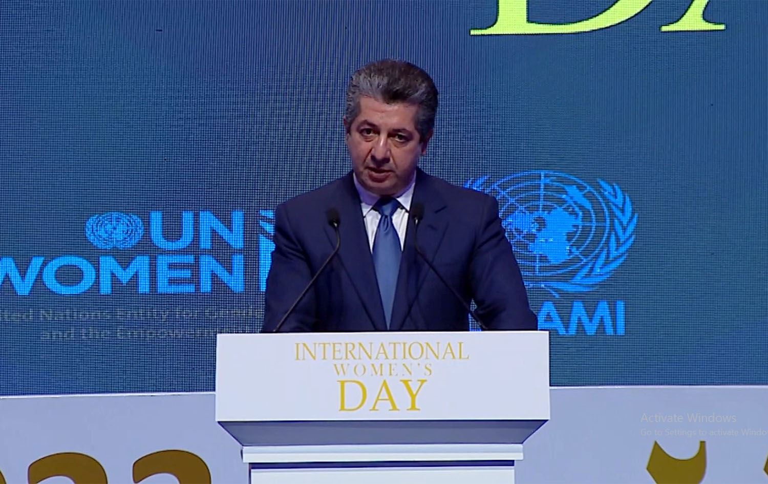 Mesrur Barzani: Cinsiyet eşitsizliğine karşı hep birlikte mücadele edelim