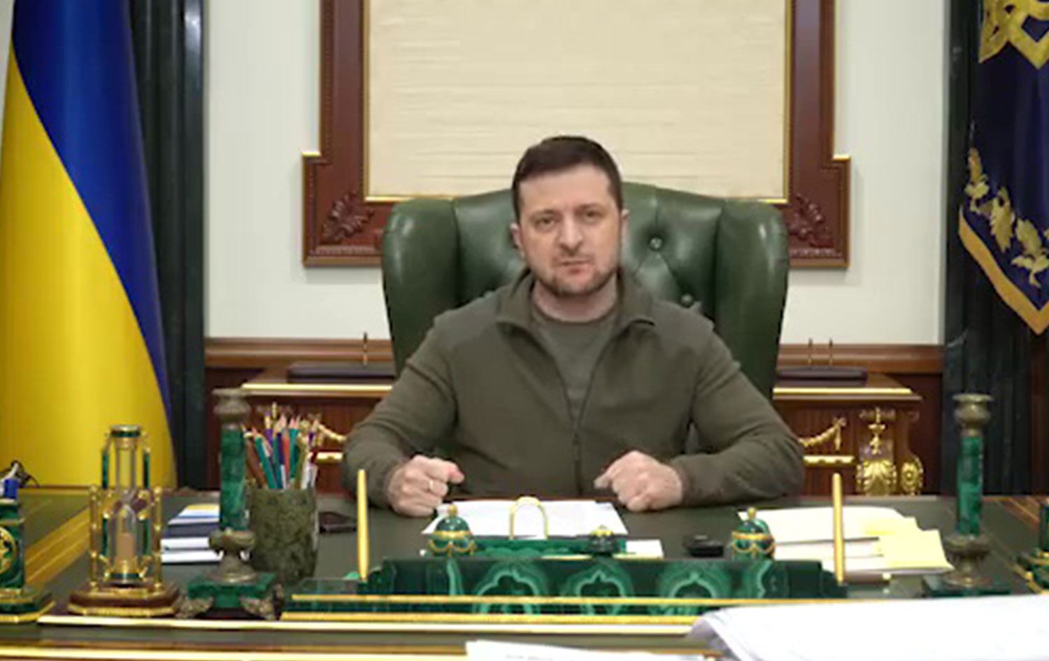 Zelenskiy, Avam Kamarası'na hitap etti