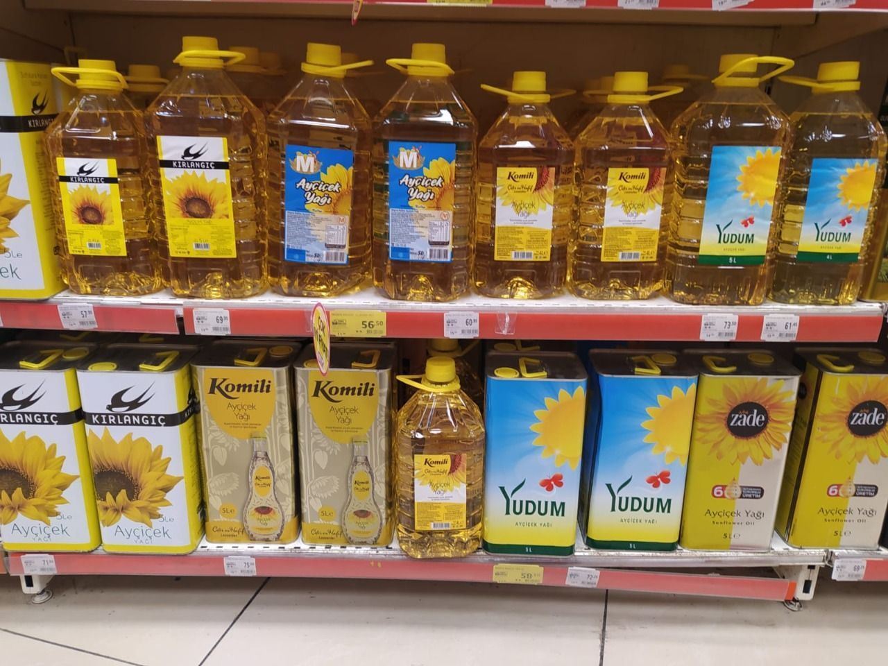 Ayçiçek yağı ihracatı yasaklandı