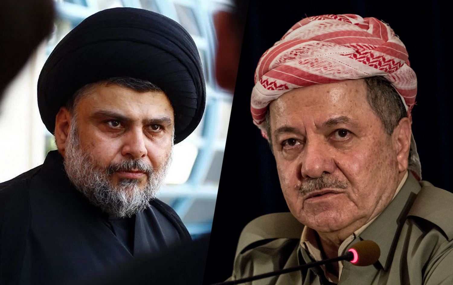 Serok Barzanî û Muqteda Sedir pêvajoya siyasî gotûbêj kirin