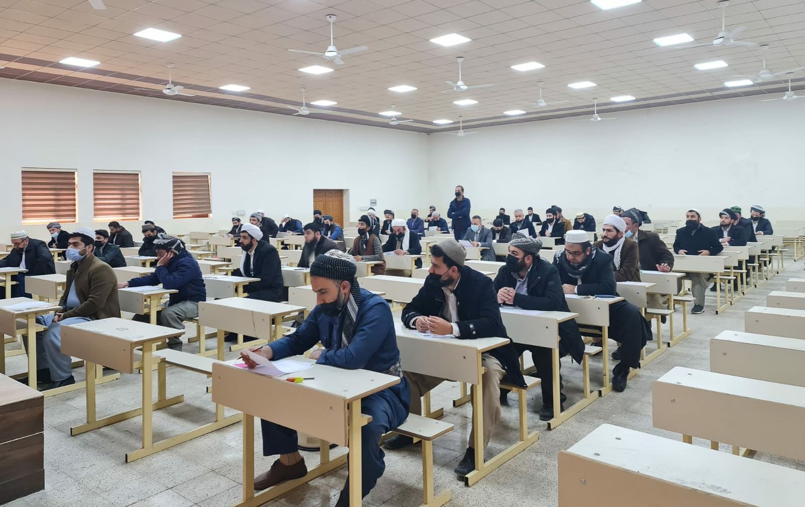 زیاتر لە هەزار مامۆستای ئاینیی خۆبەخش تاقیکردنەوەیان پێدەکرێت