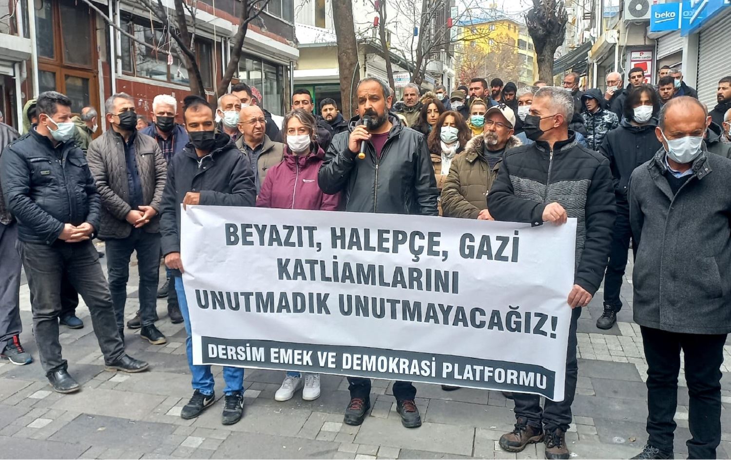 Li Dêrsimê Komkujiya Helebce hat şermezarkirin