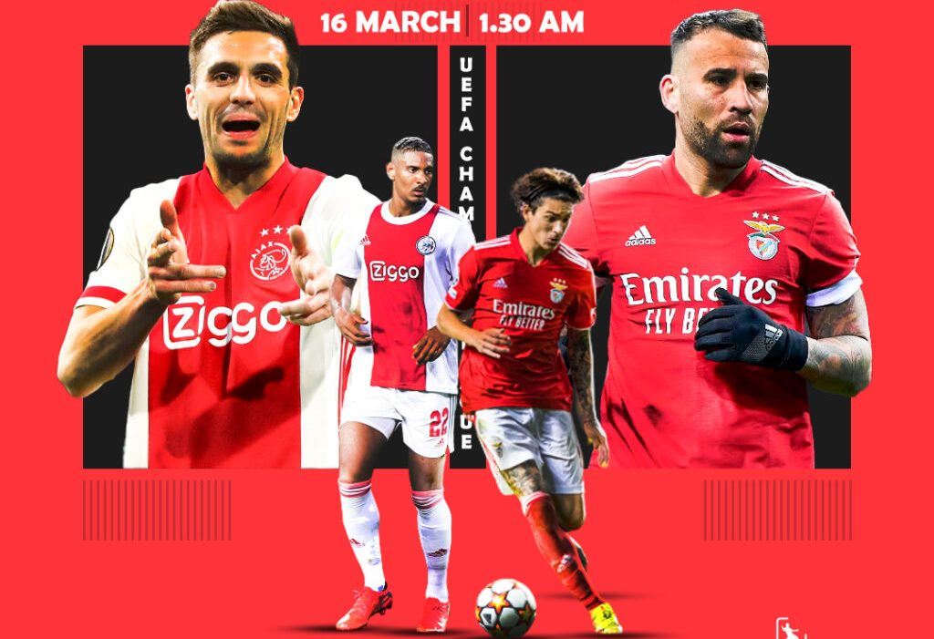 ئەمڕۆی چامپیۆنزلیگ.. ئایاکس و بێنفیکا یاریی مانەوە لەگەڵ گەورەکان ئەنجام دەدەن