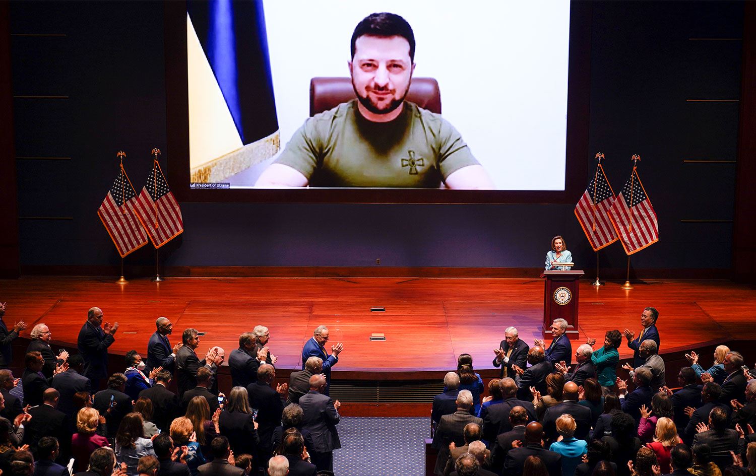 Zelenskiy, ABD Kongresi’ne hitap etti; uçuşa yasak bölge istedi