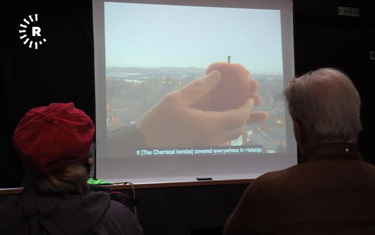 لە سەندرلاندی بەریتانیا بەڵگەفیلمی 'بۆنی سێو' پێشاندرا