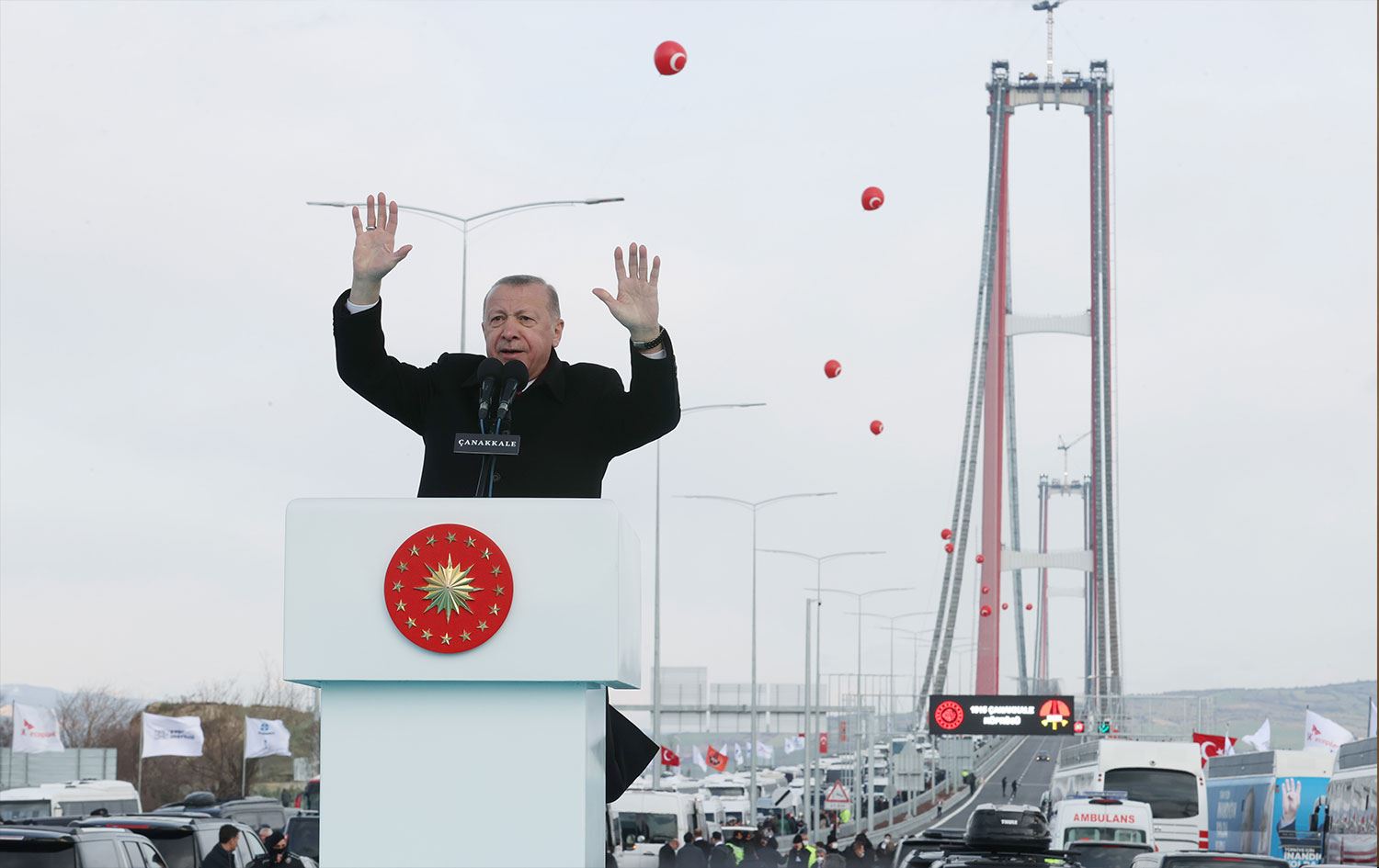 Erdoğan, Çanakkale Köprüsü’nü açtı: Geçiş ücreti 200 TL