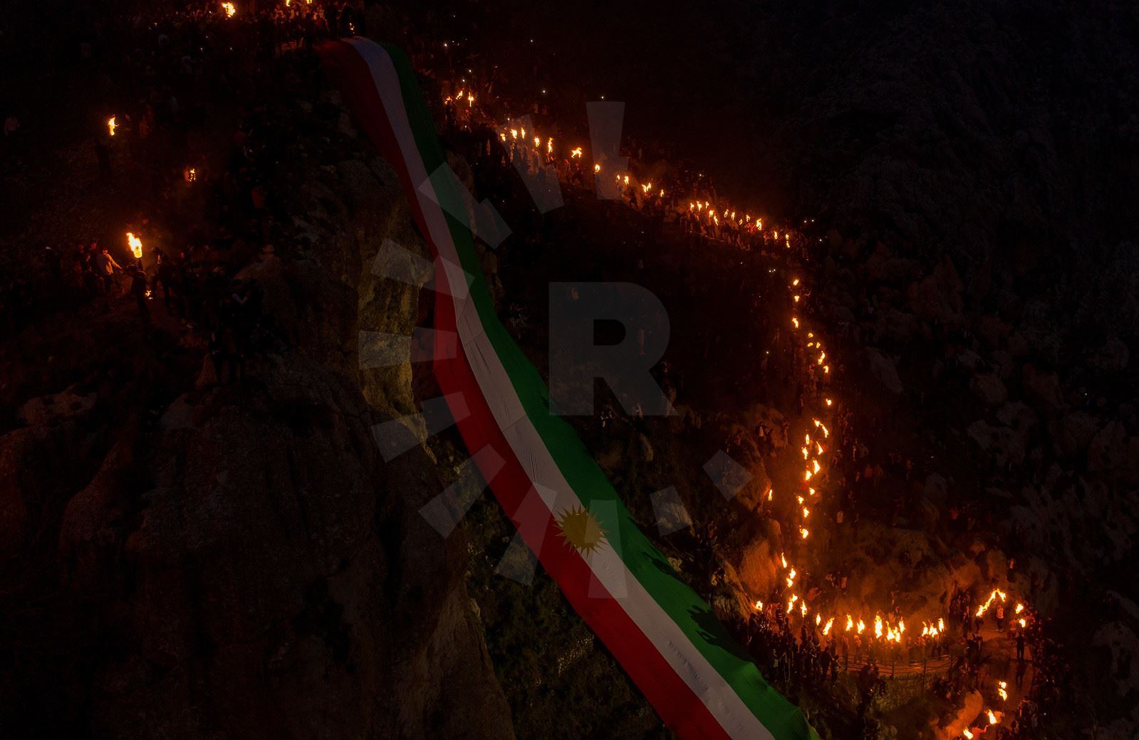 Agirê Newrozê li 5 parêzgehên Başûrê Kurdistanê tê pêxistin