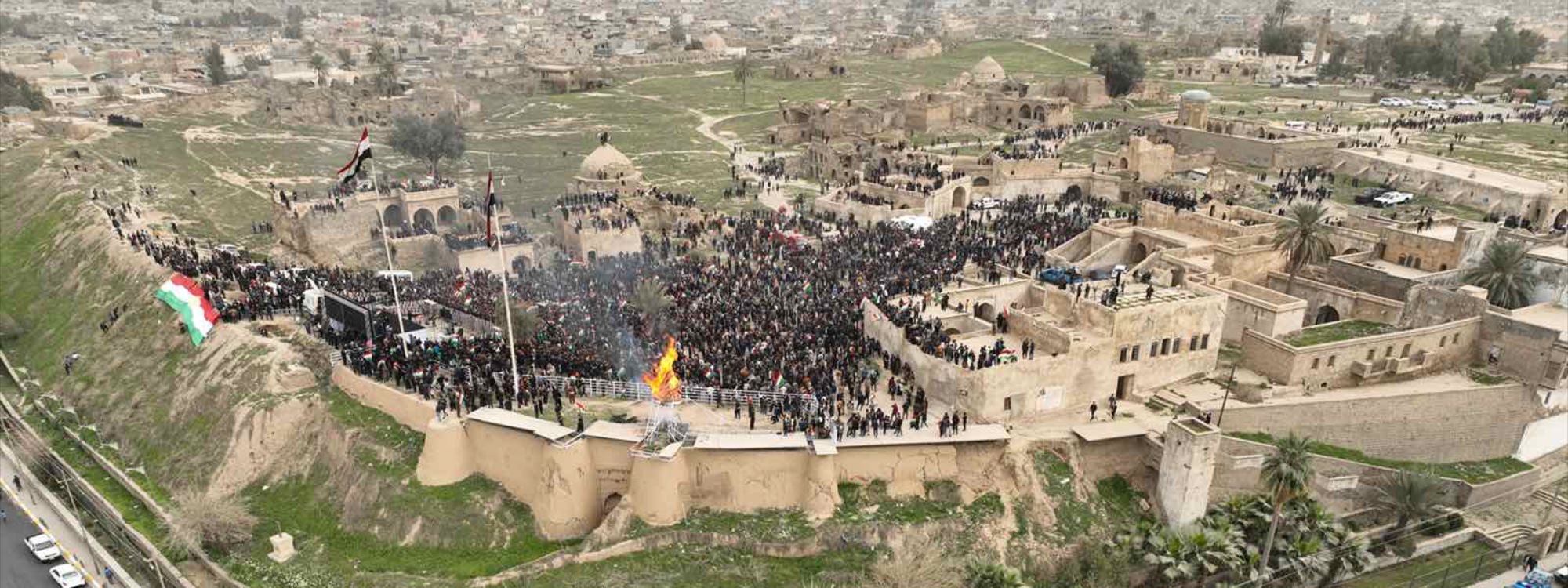 Agirê Newrozê li Kela Kerkûkê