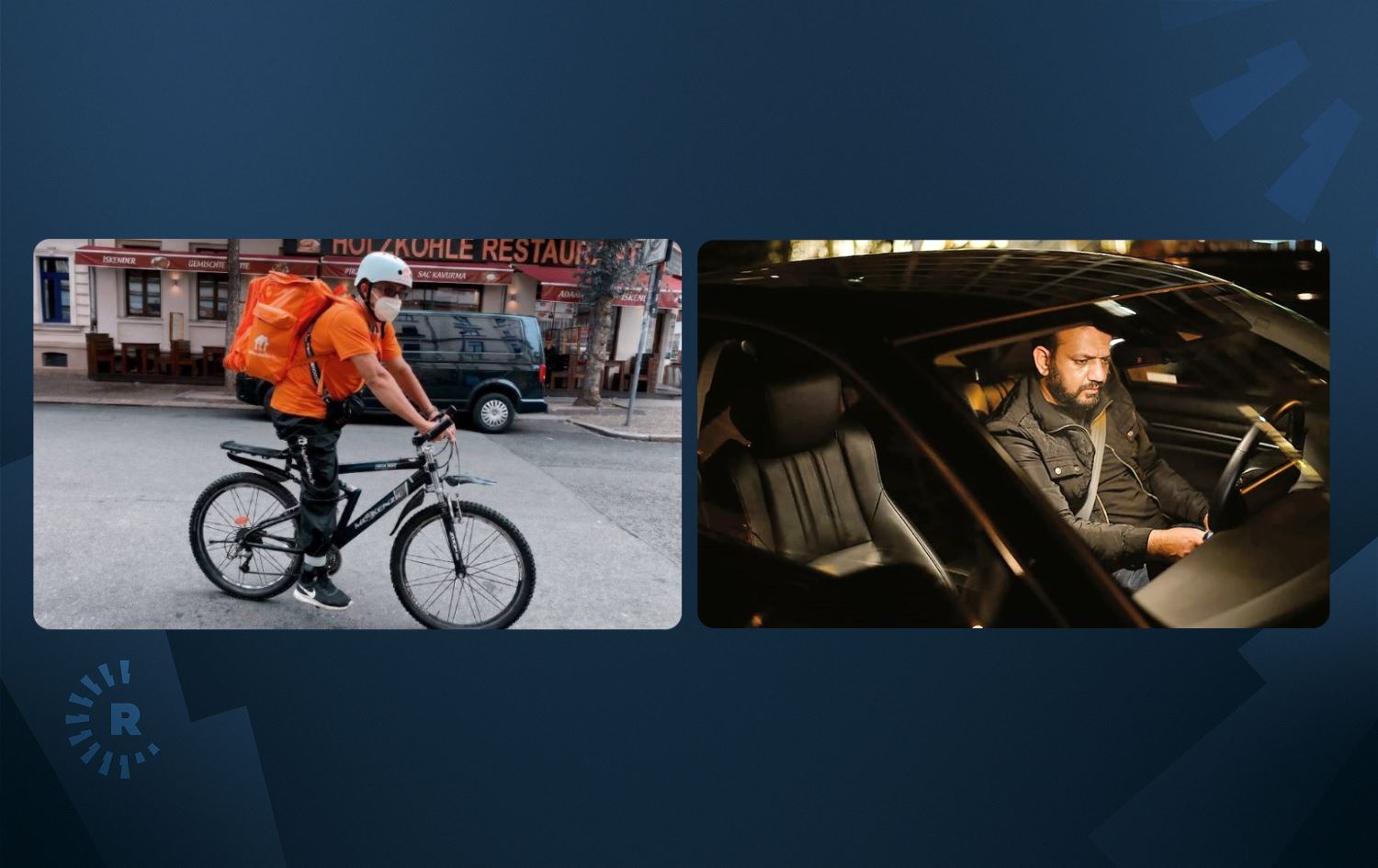 دوو وەزیری پێشووی ئەفغانستان کاری دیلیڤەری دەکەن