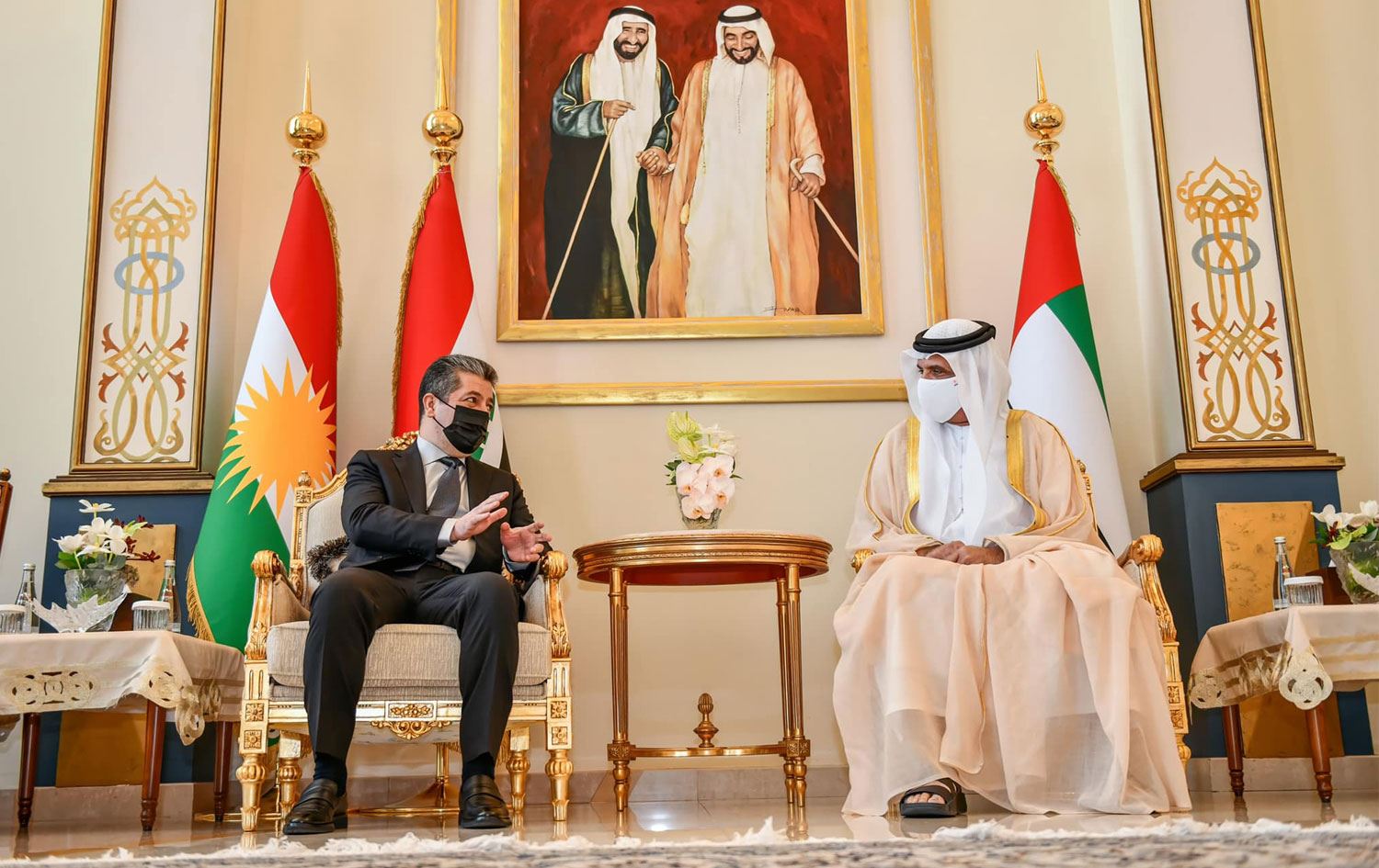 Başbakan Barzani, Ras al-Khaimah Emiri Al Qasimi ile görüştü