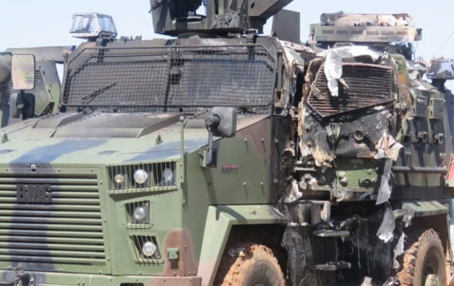 Artêşa Surî zirxpoşên Tirkiye kir armanc: Sê serbaz birîndar bûn