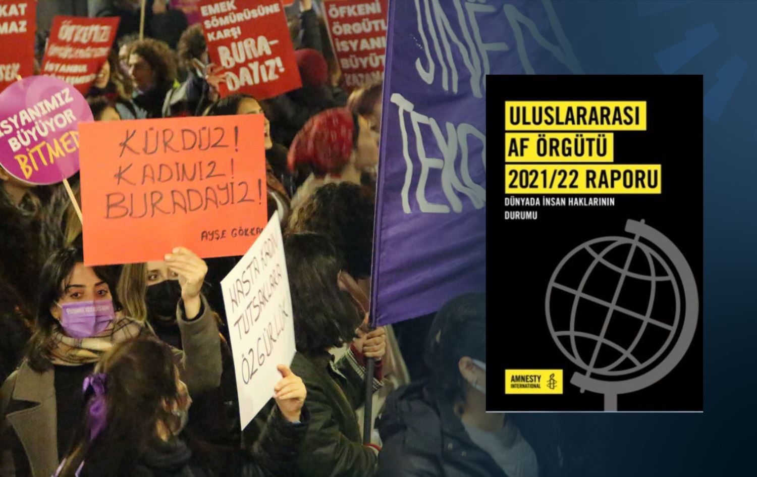 Af Örgütü Türkiye raporu: Yargı sistemindeki derin kusurlar 2021’de de giderilmedi