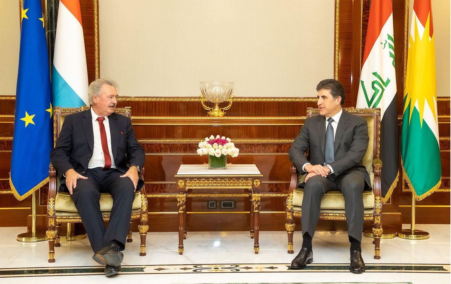 Lüksemburg Dışişleri Bakanı Asselborn Erbil’de