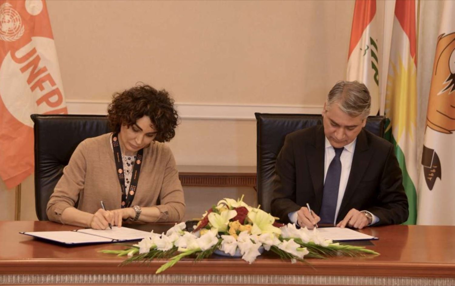 Kurdistan Region, UNFPA sign memorandum to end gender-based violence