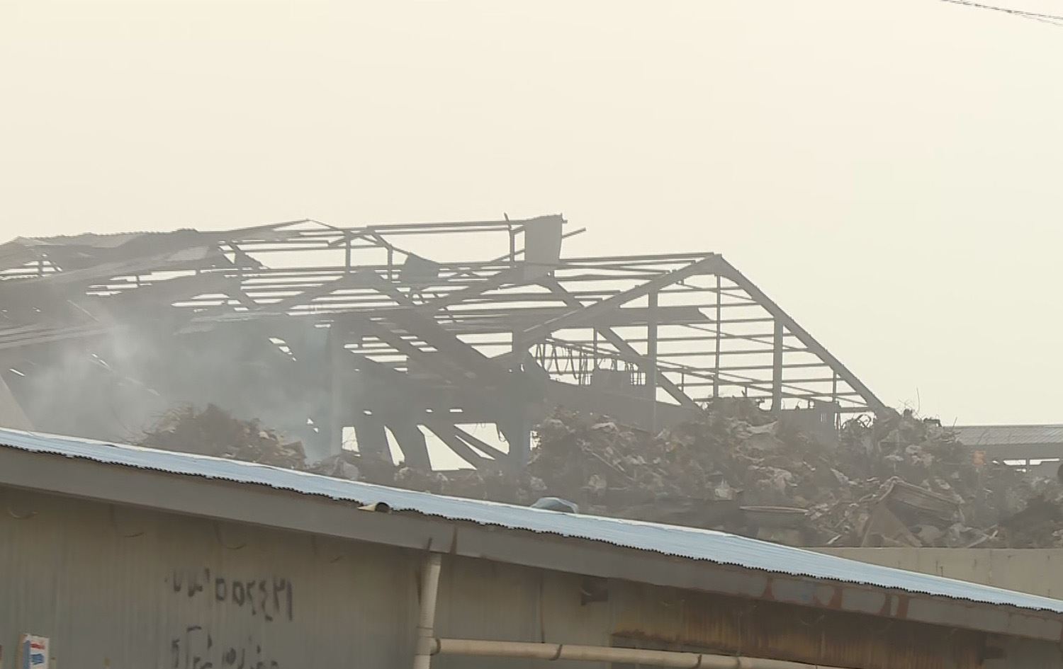 لە کارگەیەکی ئاسن لە سلێمانی تەقینەوەیەک روویدا؛ چەند بریندارێک هەن