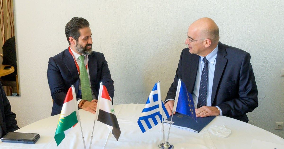 Yunanistan Dışişleri Bakanı Dendias: Kürdistan tarihi bir fırsatla karşı karşıya