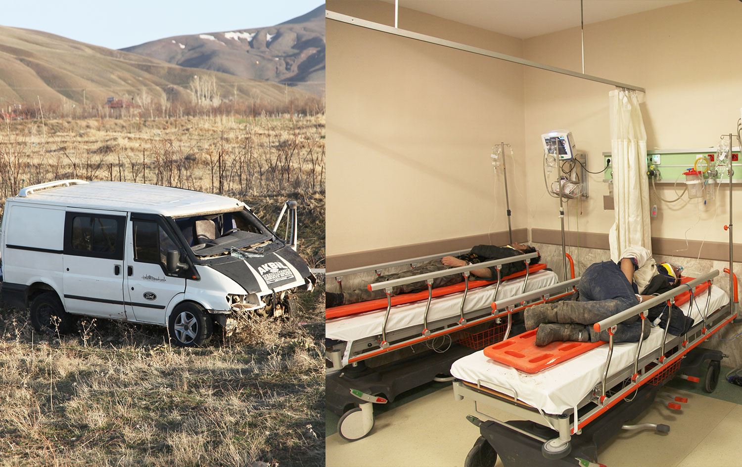 Bitlis'te minibüs takla attı: 4 ölü, 25 yaralı