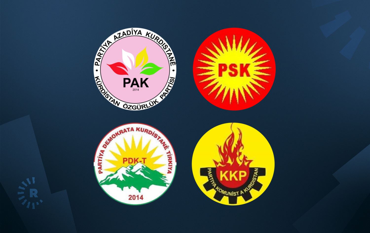 Dadgeha Bilind a Tirkiyeyê cih neda 4 partiyên Kurdî