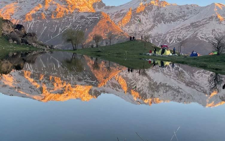 Geştyar serdana Gola Fêlawê dikin