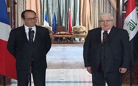 هۆلاند: بەردەوام دەبین لە پشتگیریكردنی عێراق دژی داعش